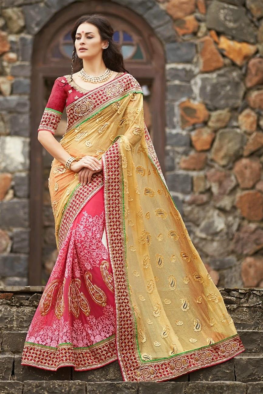 Six Yards of Sheer Luxury All New Lehenga Saree Styles