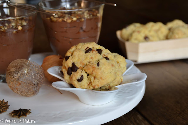 cookies pépites choco et pralin ©Popote et Nature