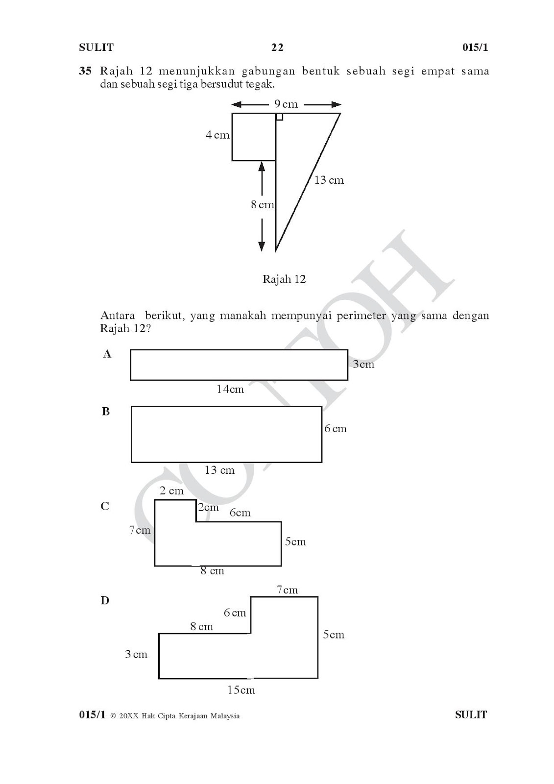 UPSR 2016 Format Dan Contoh Soalan/Instrumen  Akif Imtiyaz