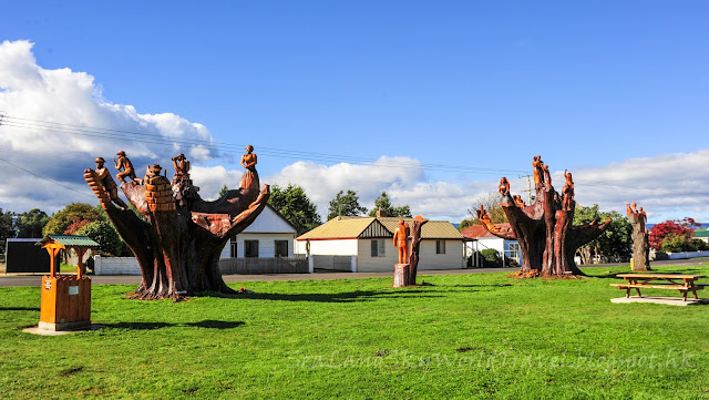 tasmania Legerwood memorial carvings