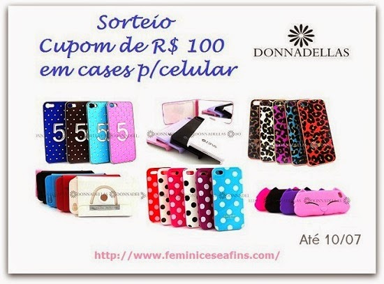  Sorteio Voucher Donna Dellas