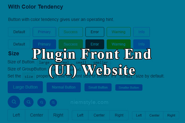 20 link hay về plugin Front End (Chủ yếu thiên về UI) #j2team_share