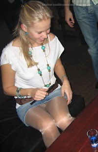 pantyhose amateur women candid