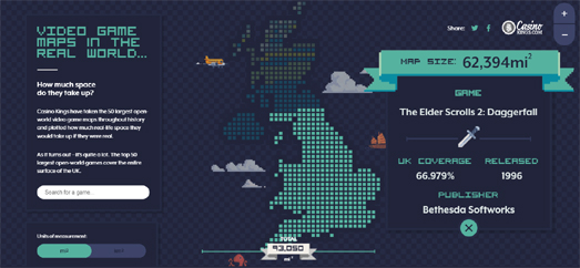 Maps Mania Mapping Game Worlds Onto The Real World