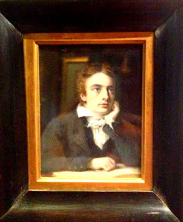 Portrait of Keats by Joseph Severn in Rome, Keats w Rzymie