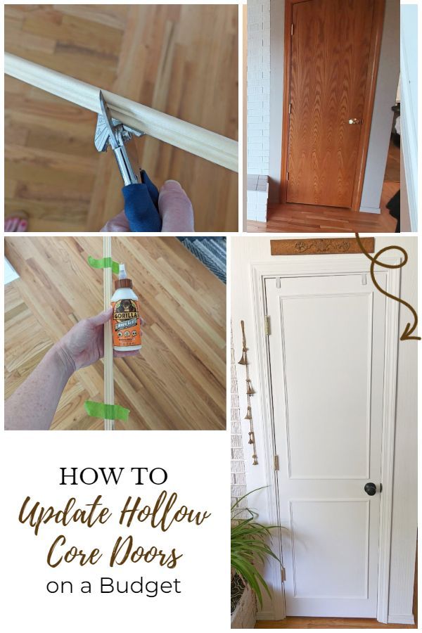 How to Update Hollow Core Doors on a Budget