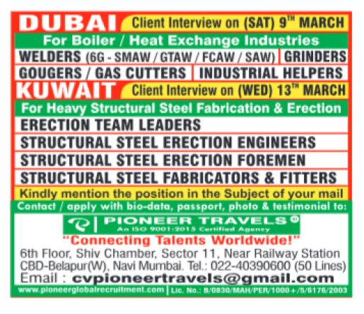 09 March 2024 - Assignment Abroad Times Gulf Jobs Paper