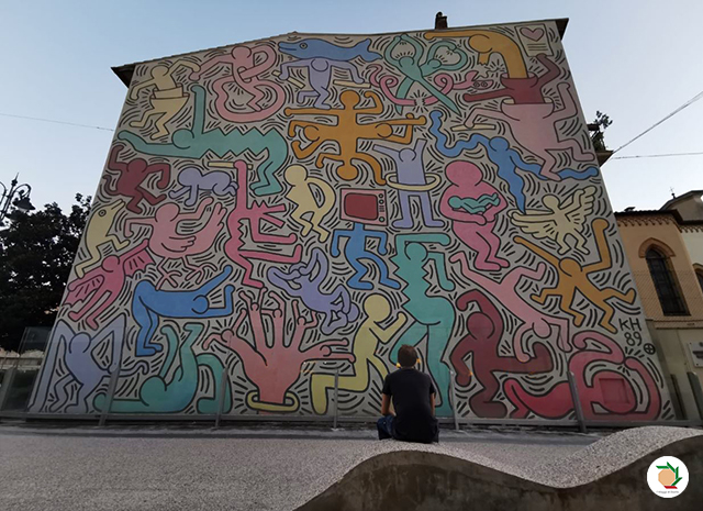 Murale Tuttomondo Keith Haring