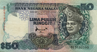 50 Ringgit Malaysia  banknote 
