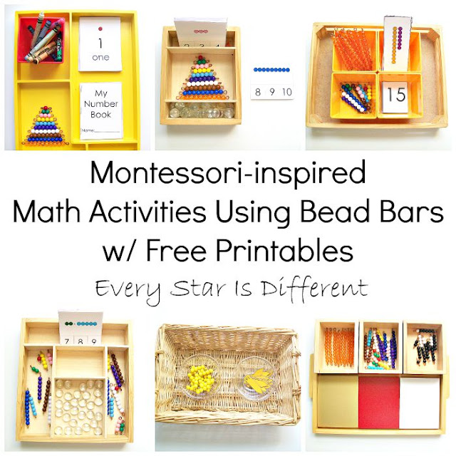 Montessori-inspired Math Activities with Free Printables