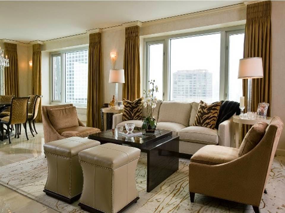 Pretty Brown  and Beige Living  Room  Home Decor 