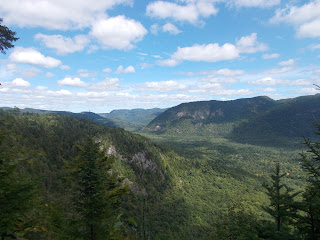 Vallée-Bras-du-Nord, l'été, paysage