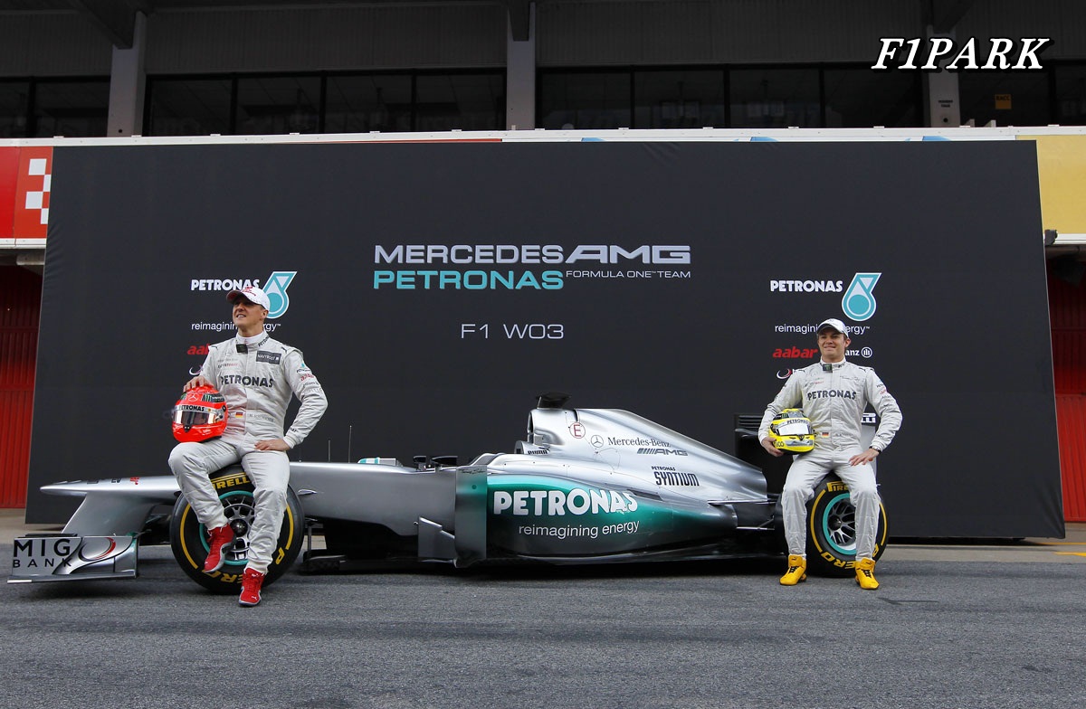 Mercedes W03 Barcelona'da Görücüye Çıktı ~ F1PARK - Formula 1 ...