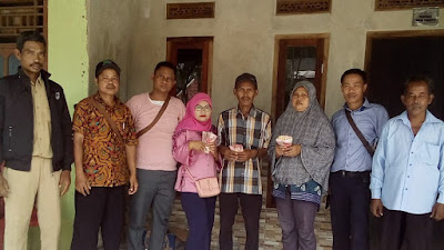 Program BSPS Selasai, 41 warga di Desa Kramat Terima Dana HOK