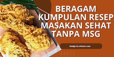 Beragam Kumpulan Resep Masakan Sehat Tanpa MSG