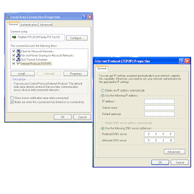 Google DNS Set UP