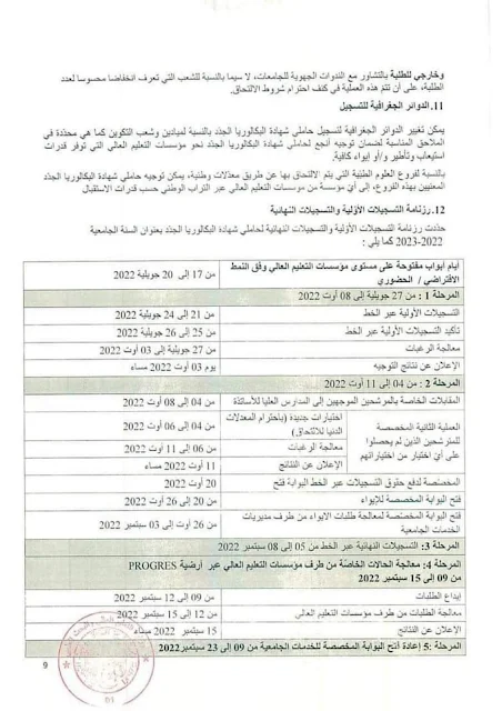 ترتيب التخصصات الجامعية حسب المعدل