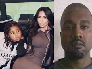 Kim Kardashian and Ex-Husband Kanye West were spotted together at Saint's soccer game