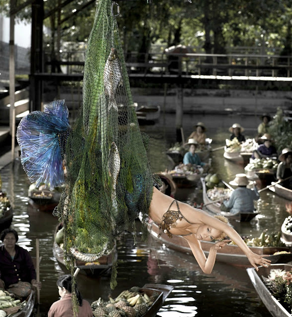 «Топ-модель по-американски», 6 сезон, фотосессия «Русалки», Джейд Коул. 