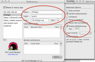 Connect SSH Tunnel di MAC OS X - SSH Tunnel Manager