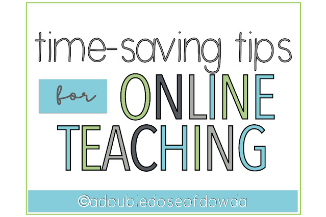 Time-saving Tips for Online Teaching