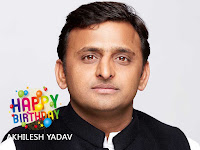 akhilesh yadav, face closeup image for his birthday celebration 2019