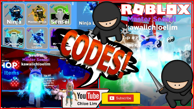 Chloe Tuber Roblox Ninja Legends Gameplay 3 New Codes - ninja legends roblox