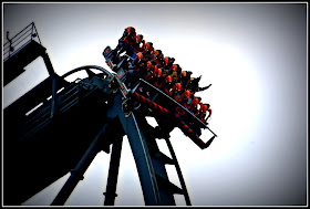 roller coaster, Oblivion, Alton Towers