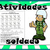 DIA DO SOLDADO,  25 DE AGOSTO, NÚMEROS ORDINAIS, IMPRIMIR, COLORIR