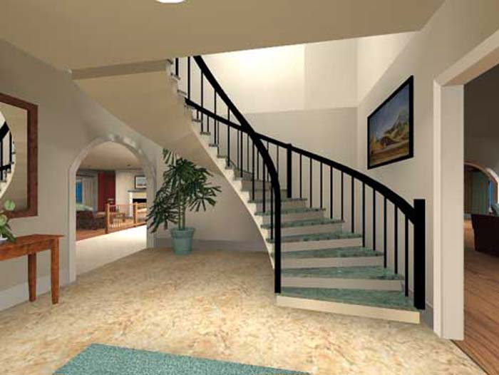 New home designs latest.: Luxury Home Interiors stairs designs ideas.