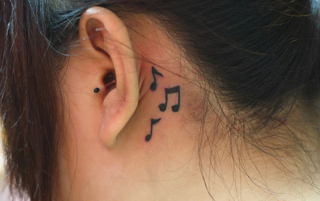 Amazing Behind The Ear Tattoos For Women - TattooBlend