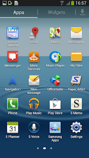 Samsung Galaxy SIII Android 4.2.1 Jelly Bean Look