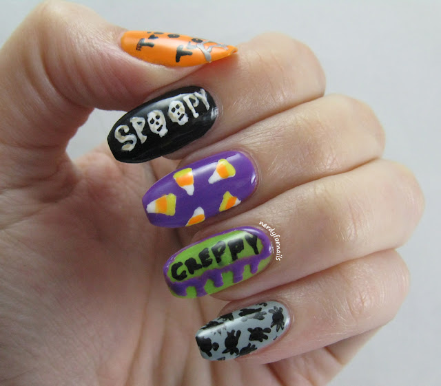 Spoopy and Creppy Halloween Nails (Trick or Troat)