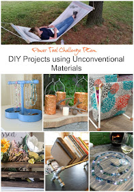 Power tool challenge team DIY Projects using unconventional materials
