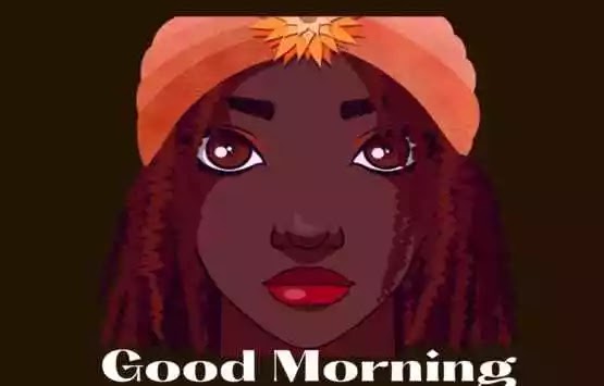 good-morning-black-woman-images