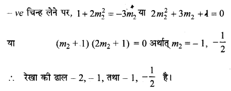 Solutions Class 11 गणित-II Chapter-10 (सरल रेखाएँ)