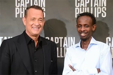 Tom Hanks e Barkhad Abdi