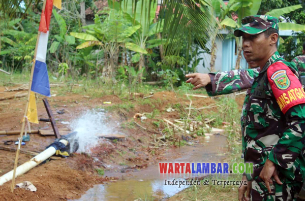 Pastikan Tidak Ada Kendala, Dandim 0422/LB Lakukan Pengecekan Perkembangan TMMD ke-113