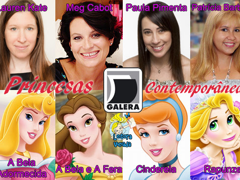 Princesas Contemporâneas: Livro da Galera Record une Patrícia Barboza, Paula Pimenta, Meg Cabot e Lauren Kate