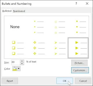 [13]: كيفية إضافة القوائم الرقمية والنقطية | بوربوينت powerpoint 2019