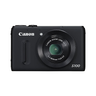 Canon Powershot S100 Camera Back View