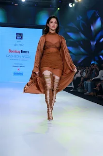 Actress Tamanna Bhatia Ramp Walk at Bombay Times Fashion Week 2020