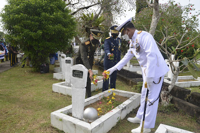 Lanud Supadio Turut Laksanakan Ziarah, Jelang Peringatan HUT Ke-76 TNI