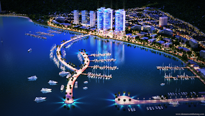 Phối cảnh tổng thể dự án Swisstouches La Luna Nha Trang