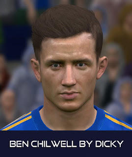 PES 2017 Faces Ben Chilwell by Dicky