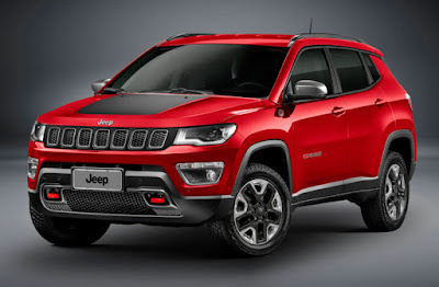 2017 Jeep Compass Red image
