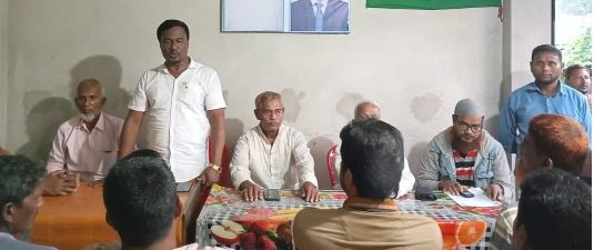 কাহারোলে কৃষক  দলের পরিচিতি সভা