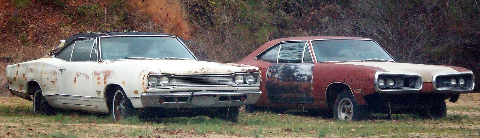 Muscle car alert I broke the law when I spotted this pair of Dodge Coronets