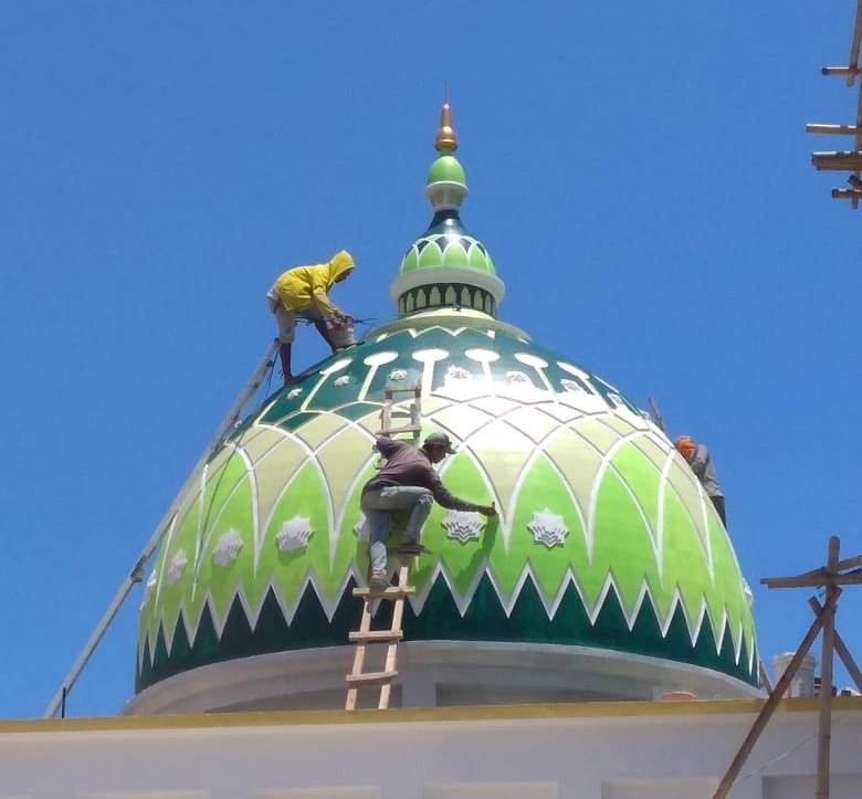 plapon kubah masjid/cahyo utomo kubah