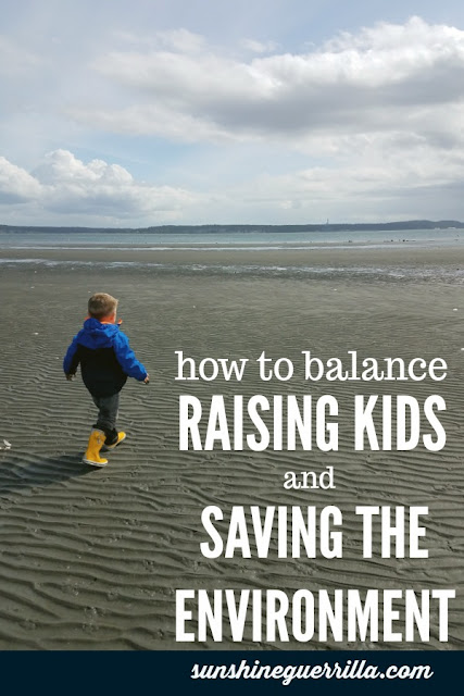 How to Balance Raising Your Kids AND Helping the Environment